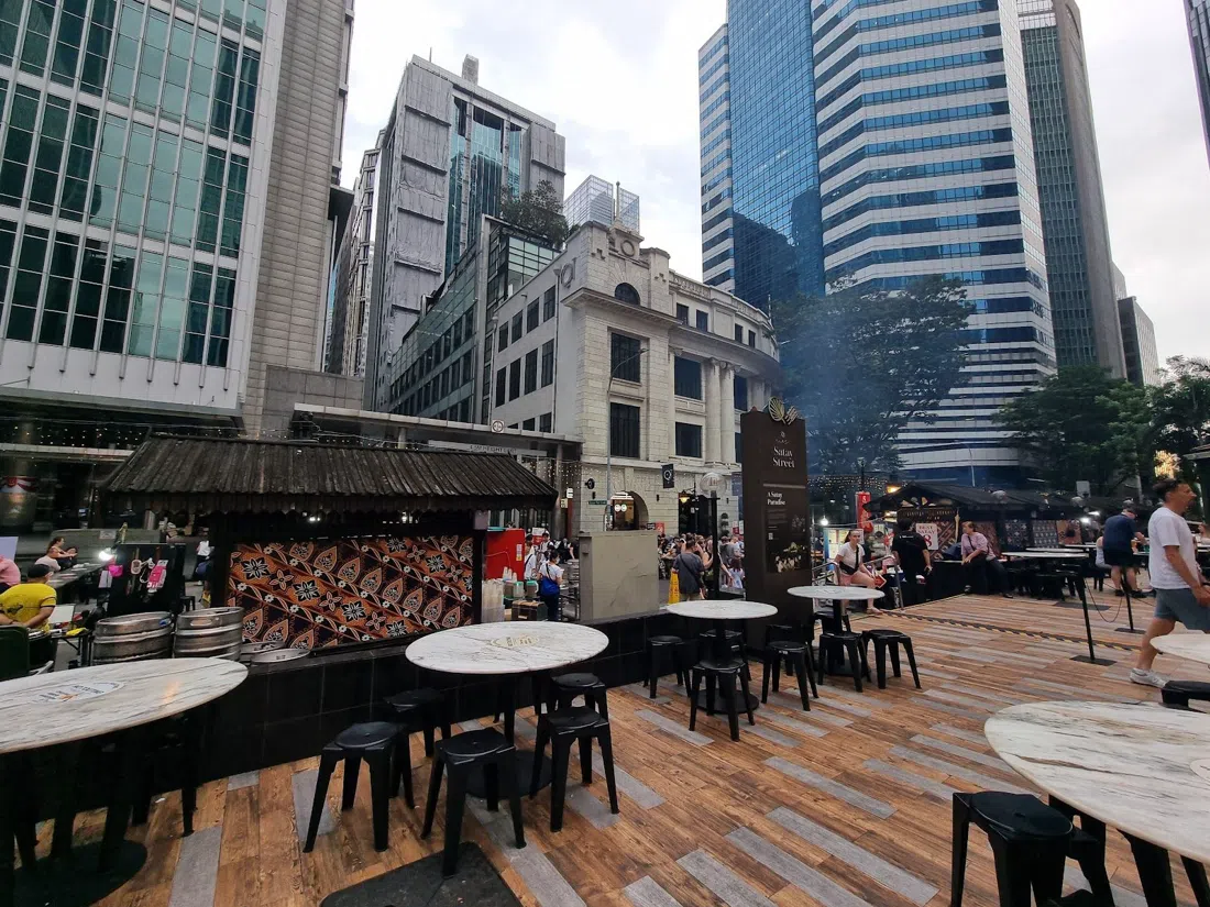 Lau Pa Sat (Satay Street), Singapore