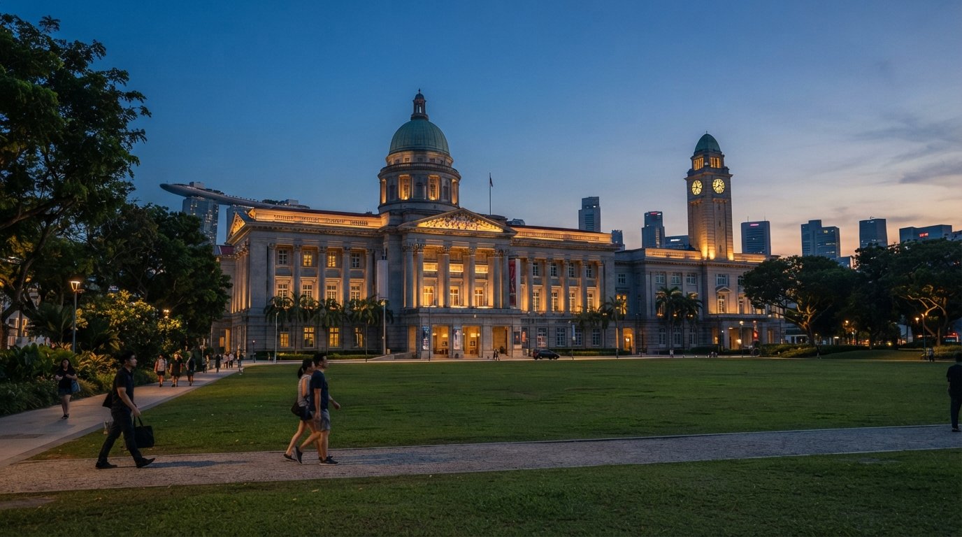 Civic District, Singapore: White Facades, River Walks and the City’s Ceremonial Heart